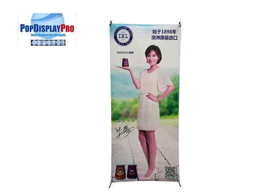 Wood Cardboard Display Stand X Banner Promotion Standee Character