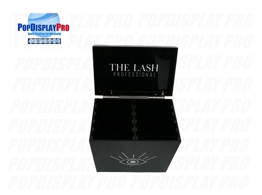 Plastic Acrylic Display Merchandising Shelf Silk Screen Printed 1C 3mm Thickness